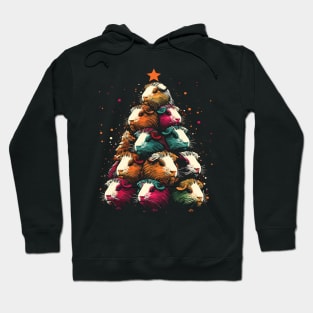 Christmas Tree Guinea Pigs Hoodie